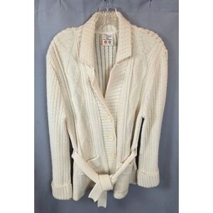 ST. Michael Vintage Button‎ Sweater Cardigan Preppy Granny US XL
